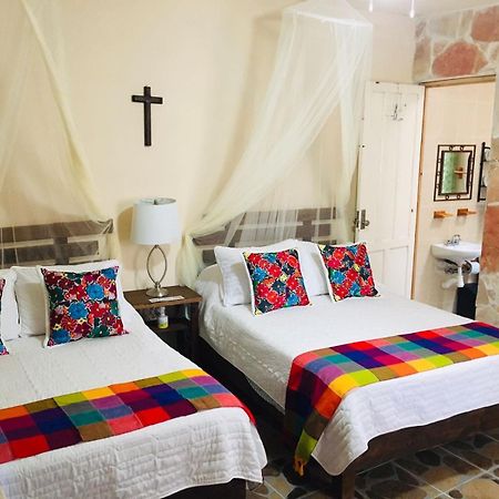 Hotel Posada Rancho Los Laureles El Rosario Xochitiopan エクステリア 写真