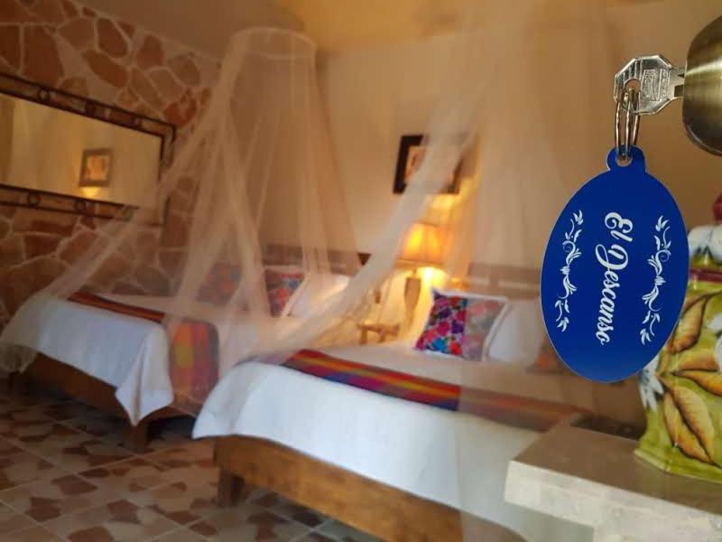 Hotel Posada Rancho Los Laureles El Rosario Xochitiopan エクステリア 写真