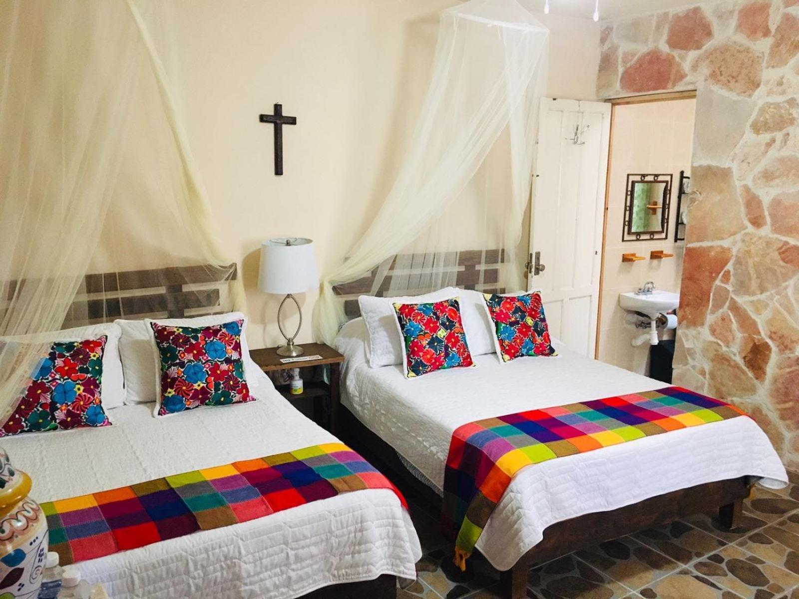 Hotel Posada Rancho Los Laureles El Rosario Xochitiopan エクステリア 写真