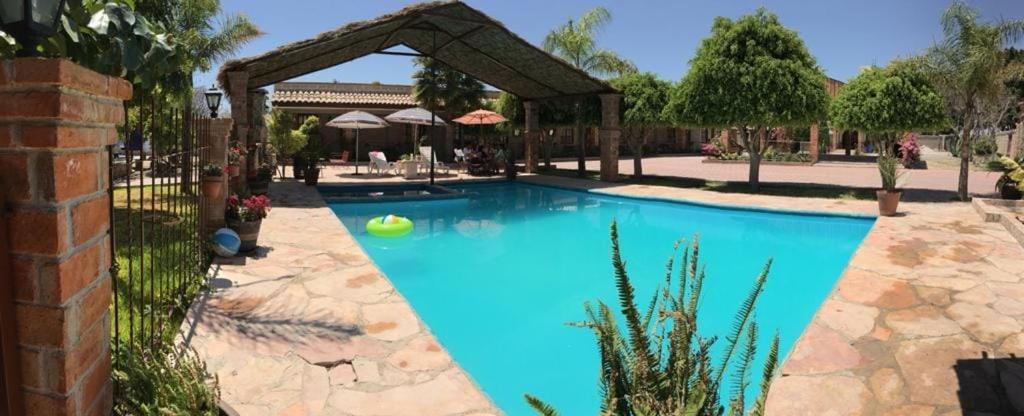 Hotel Posada Rancho Los Laureles El Rosario Xochitiopan エクステリア 写真
